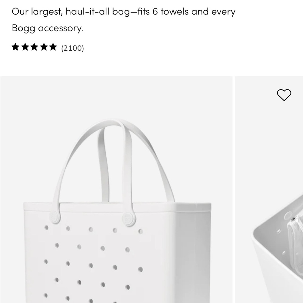 White Bogg Bag - Picture 4 of 6